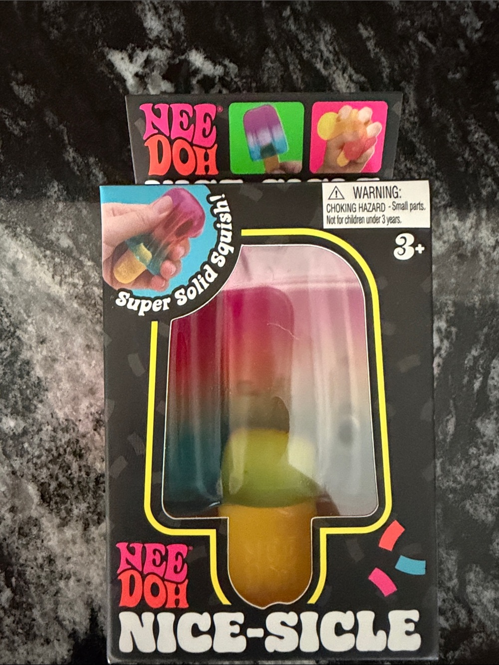 NeeDoh Nice-Sicle Super Solid Squish Toy - Multicolor